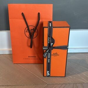 Hermes box and bag